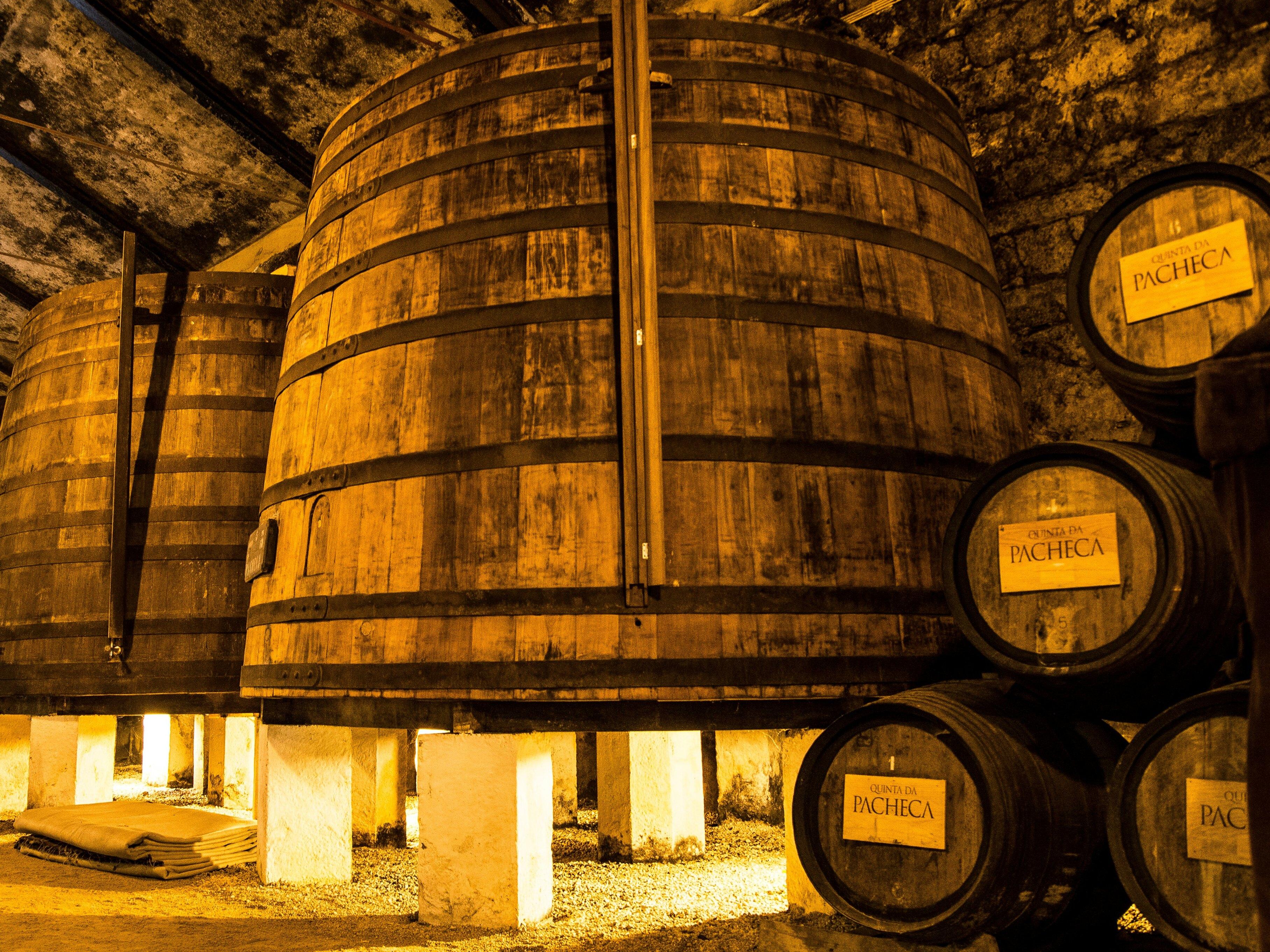 Pacheca The Wine House Hotel E Spa - Quinta Da Pacheca Lamego Exterior photo Sherry barrels in the aging cellar